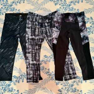 Lot of 3 Small Active Capri Leggings RBX Balance Moret (all 3 included)!!!!